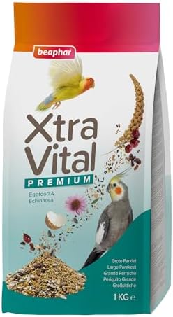 Beaphar Xtravital Large Parakeets – Premium Food for Budgies, Lov...