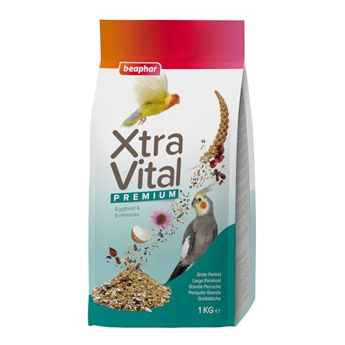 Beaphar - XtraVital Großsittich - All-in-One Premium Nahrung Für Großsittiche - 1 kg