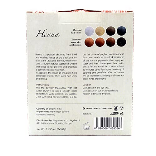 Indian Natural Hair Care COPPER Henna Powder - Red Hair Dye thumb #1