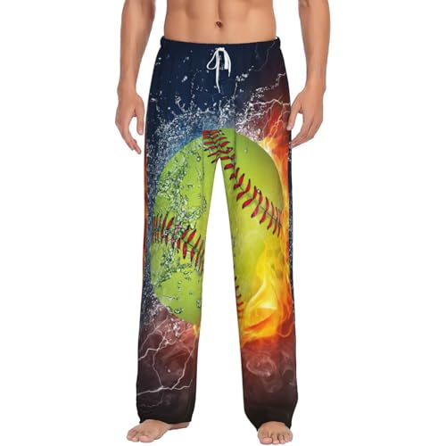 Pantalon pyjama homme polaire doux contre le froid pour vêtement maison