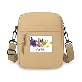 Dimensions : 20 x 15 cm Austin Acmity Sac à bandoulière aquarelle pour téléphone portable Mini sac à main