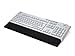 Produktbild FUJITSU Tastatur KBPC PX ECO BSH Bright Light Grey/Black Handauflage 5 Komfort Tasten USB Kabel 2m inklusive Blaue LED (DE)