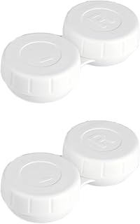 wumio コンタクトレンズ ケース 2個セット 交換用 レンズケース コンタクト カラコン 替え ケース 超音波洗浄 洗浄機 コンタクトケース 洗い替え 予備 ケースのみ