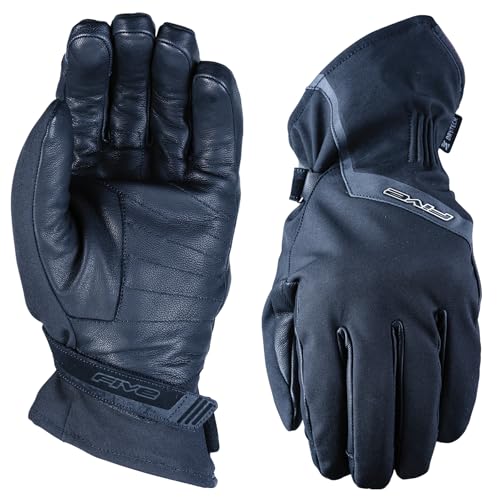 Gants de moto scooter urbains en cuir Five Milano Evo étanches XL