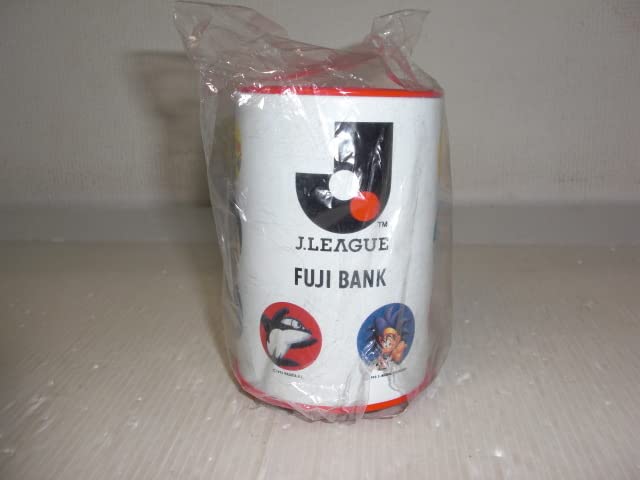 Amazon.co.jp: J.リーグ J.LEAGUE×FUJI BANK 富士銀行 貯金箱 缶 