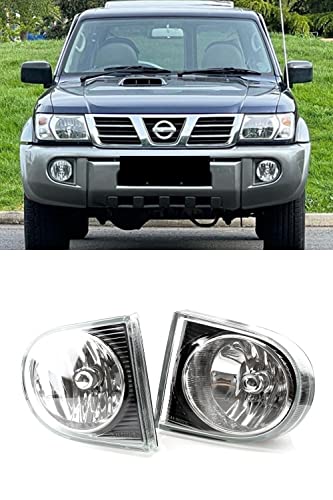 Auto-Tech Fog Lamp Replacement for Nissan PATROL 2003-2005 Front fog lamp assembly kit (one Pair)
