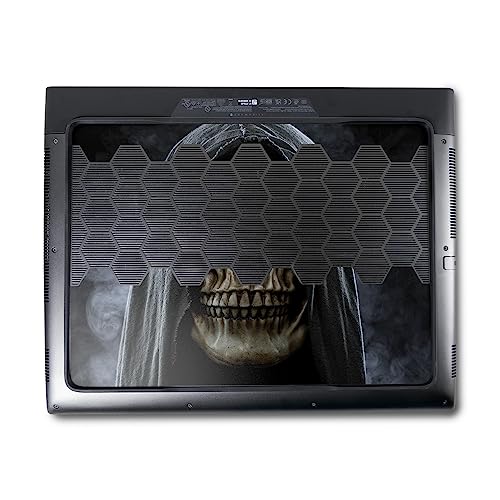 Image of MightySkins Skin Compatible with Alienware M18 R1 (2023) Full Wrap Kit - Reaper Skull | Protective, Durable, and Unique Vinyl Decal wrap Cover | Easy to Apply & Change Styles | Made in The USA