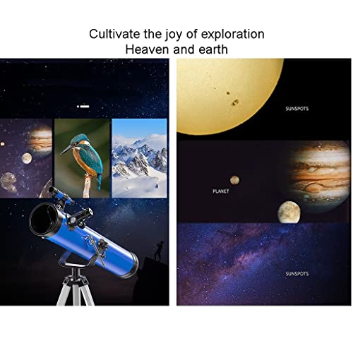 Telescopio Astronómico Refractor 114mm Apertura 700mm Enfoque miniatura 6