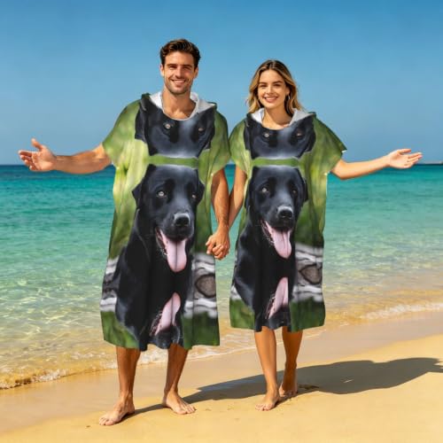 Peignoir piscine Rottweiler pour rester au sec et au chaud - 8