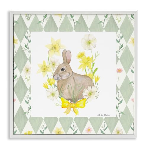 Giclée encadrée Mère Lapin, illustration pleine de tendresse signée par l'artiste Sanders
