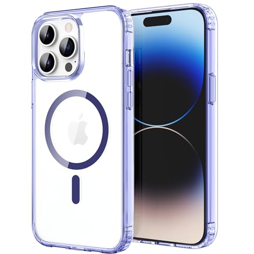 Image of CACOE Magnetic Case for iPhone 14 Pro Max 6.7 inch, Purple-1