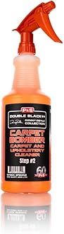 P & S PROFESSIONAL DETAIL PRODUCTS - Carpet Bomber Carpet and Upholstery Cleaner; Citrus-Based Cleaner Dissolves Grease and Lifts Dirt; Highly Dilutable; Great on Engines and Wheel Wells (1 Quart)