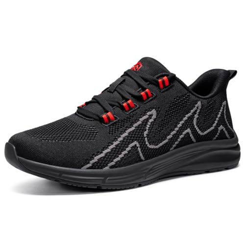 Image of LARNMERN Non Slip Work Boots for Mens Waterproof Chef Shoes