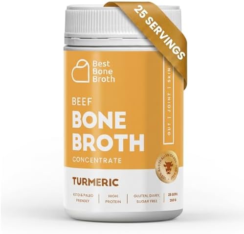 Beef Bone Broth Concentrate with Turmeric & Black Pepper