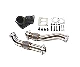 OBS Stainless Bellowed Uppipe Kit Bellows For 94-97 Ford 7.3 7.3L Powerstroke Diesel