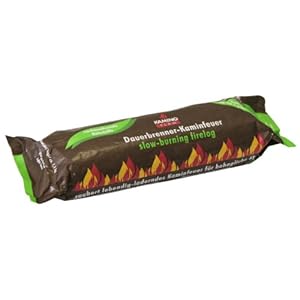 Kamino – Flam 333155 Slow-Burning Firelog, hout, Set van 2 stuks