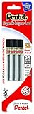 Pentel Super Hi-Polymer Lead Refill (0.5mm) Fine, 2H, 36 Pieces of Lead (C505BP32H-K6)