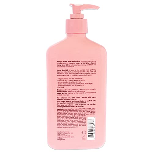 Hempz Sweet Jasmine & Rose Herbal Body Moisturizer for Women, 17 Fl. oz. - Moisturizing Lotion with 100% Pure Hemp Seed… - Image 3