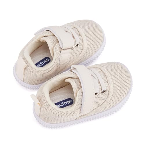 BMCiTYBM Baby Walking Shoes Infant Boy Girl First Walker Sneakers Breathable Lightweight Non-Slip Barefoot Shoes 6 9 12 18 24 Months4