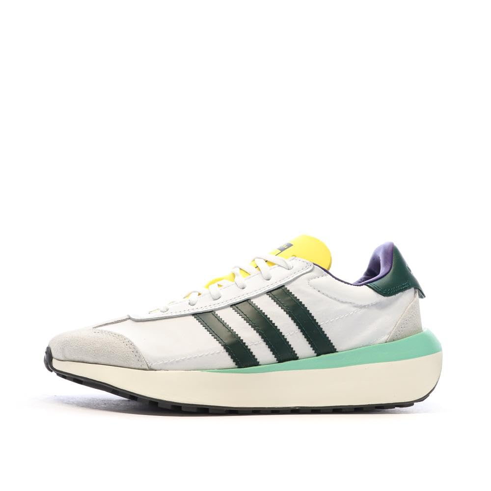 adidas Zapatillas Blancas/Amarillo Hombre Country