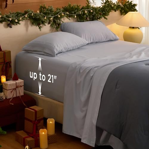 Bedsure Deep Pocket Queen Sheets Set