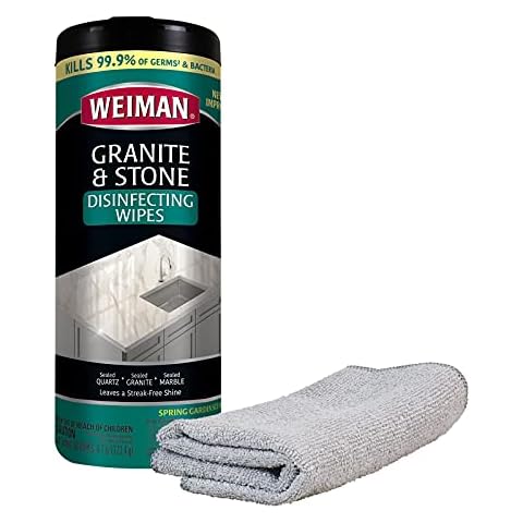 Weiman Granite Cleaner Wipes Cover