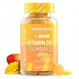 Vitamina D, 50 mcg, 60 Gommose, Novomins