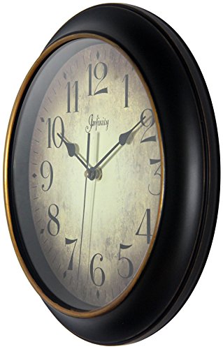 Infinity Instruments 14877Bg-2732 Precedent Silent Sweep 12 Inch Wall Clock #TOP2