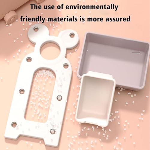 منظم العاب الاطفال، رف بسعة كبيرة من 4 طبقات مع 10 صناديق تخزين لتخزين الالعاب والكتب، بولي ايثيلين عالي الكثافة (HDPE)