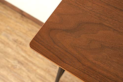 Amazon｜Olney カウンターテーブル 120幅 ウォールナット (utk13wal