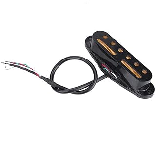 Dilwe 3Pcs / Set Simple Bobine Pick-up chevalet SSS Pickup Micro Accessoires pour St Style Guitare - Les Beatles, Paul McCartney, John Lennon, RIngo Starr, George Harrison Dilwe 3Pcs / Set Simple Bobine Pick-up chevalet SSS Pickup Micro Accessoires pour St Style Guitare – Image 4