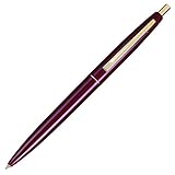 BIC click Gold knock type ballpoint pen oil-based Burgundy CFCGBUR07BLKJ