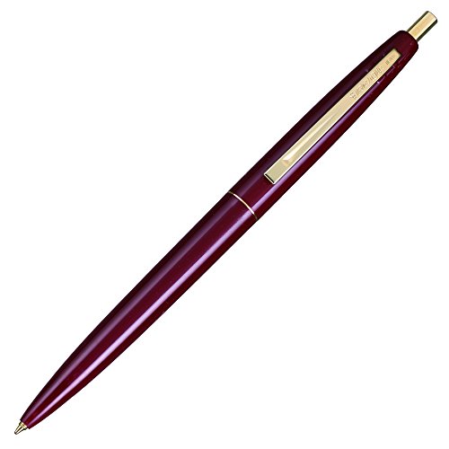 BIC click Gold knock type ballpoint pen oil-based Burgundy CFCGBUR07BLKJ