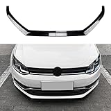 Front Bumper Lower Spoiler Splitter Lip Kit For VW POLO MK5 6R 6C 2009-2018