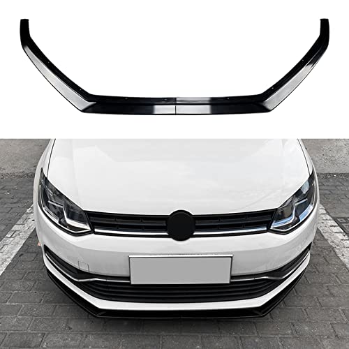 Front Bumper Lower Spoiler Splitter Lip Kit For VW POLO MK5 6R 6C 2009-2018