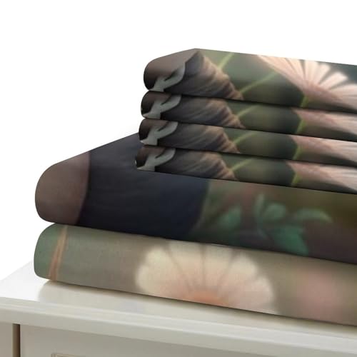 Parure de lit escargot mignon 140x200cm avec housse de couette en microfibre