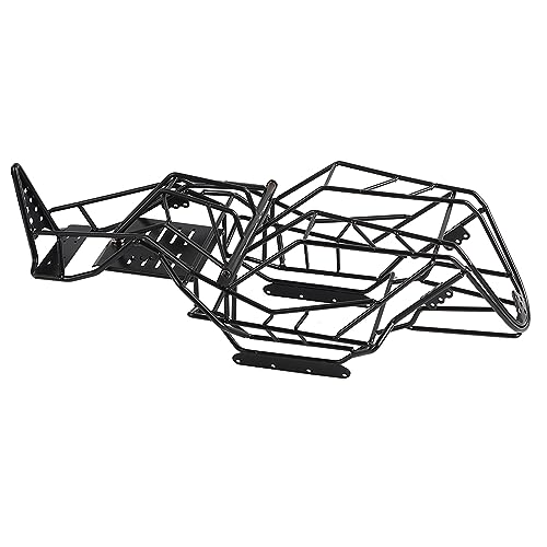 MATERIALE DI ALTA QUALITÀ: Realizzato in metallo di alta qualità, il telaio di questa auto RC è solido e durevole, resistente alla deformazione anche in condizioni estreme.La struttura robusta garantisce prestazioni di lunga durata per il tuo veicolo RC.