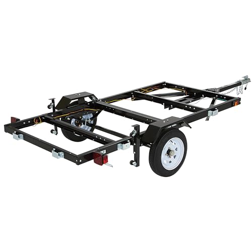 Image of Ultra-Tow 4ft. x 8ft. Steel Folding Utility Trailer Kit, 1170-Lb. Load Capacity