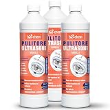 Bio-Chem - Detergente ad ultrasuoni per gioielli 3L + misurino - Soluzione concentrata per la pulizia professionale di orologi, occhiali, argento, oro - Compatibile con l'alta pressione
