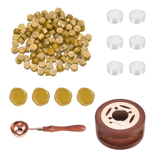 Kit de sellado de cera PATIKIL ideal para regalar y personalizar correspondencia