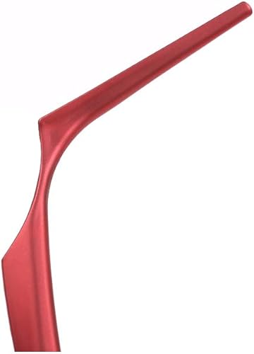 Miniatura 8 de YIWANG - Embellecedor para volante de coche de ABS cromado, 1 unidad, para Alfa Romeo Giulia Stelvio