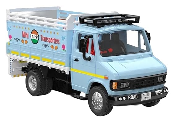 BEST DEALS Tata 407 Toy Truck for Boys,Mini Transporter Truck with Openable Tail Gate,Pull Back Action, Collectible Sturdy Realistic Indoor Outdoor Pickup Truck for Kids (B0D5D4QMW8) Amazon Price History, Amazon Price Tracker