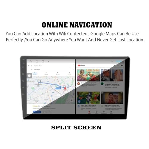 Image of Audio Wheels TS-7 Android Car Stereo with 2GB /32GB Touch Screen Car Radio /BT /GPS Navigation, Multimedia Audio and Video Player (9 Inch Android Screen)
