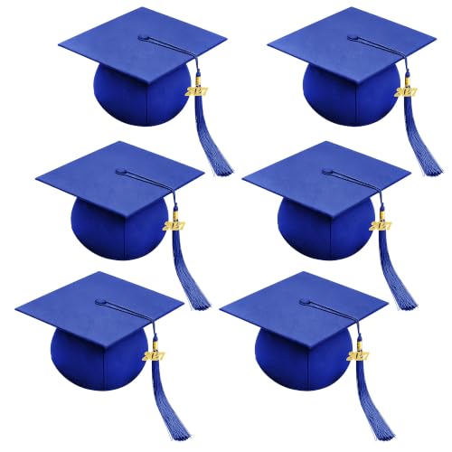 Image of Unisex Matte Graduation Cap 2026 2027 Tassel for High School
