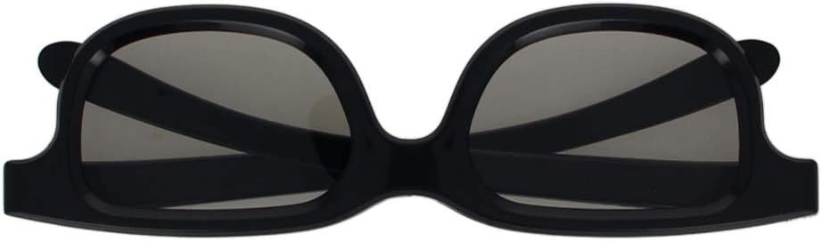 Othmro 10Pcs Durable 3D Style Glasses 3D Viewing Glasses 3D Movie Game Glasses Polarization 3D Glasses Plastic Frame Black Resin Lens for 3D TV Cinema Films DVD Viewing Home Movies