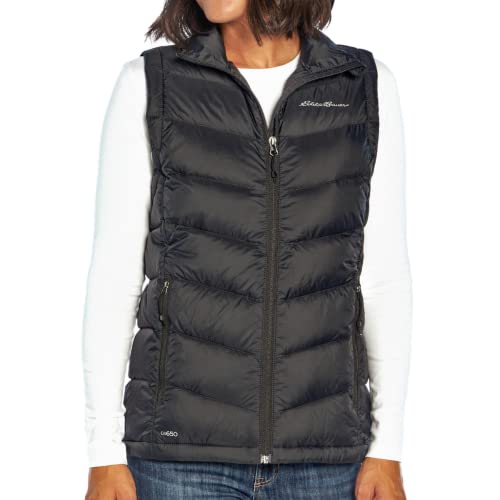 Eddie Bauer Ladies Down Vest (As1, Alpha, X_L, Regular, Regular, Black, Xl) #TOP12