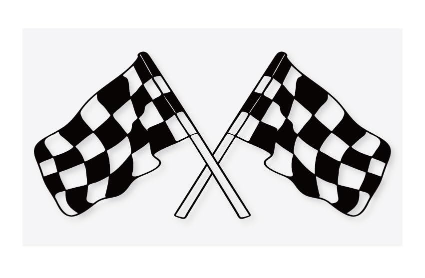 Amazon.co.jp: チェッカーフラッグ レーシングフラッグ 旗