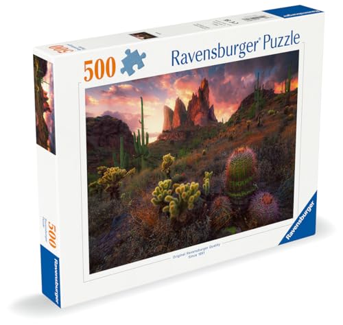Puzzle 500 pièces : Cactus et épines Ravensburger France - vue 2
