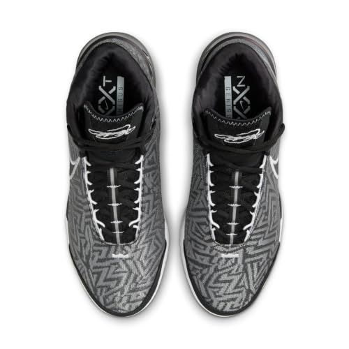 Image of Lebron NXXT Genisus Basketball Shoes (HF0712-004, Black /White /Smoke Grey /Light Smoke Grey) Size 11