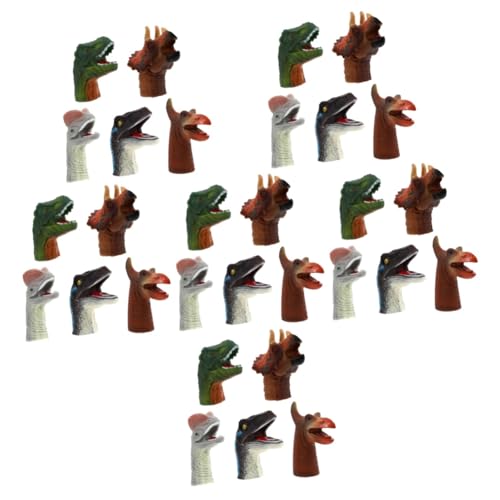 FAVOMOTO 30 Peças Fantoches De Dedo De Brinquedos Aniaml Boneca De Dedo Animal Fantoches De Mão Lemb